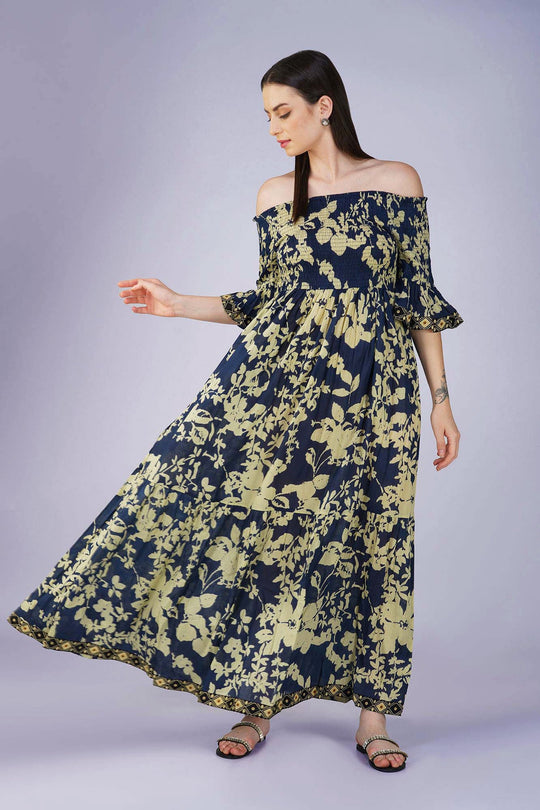 Blossom-Breeze-Long-Dress - Vasya -
