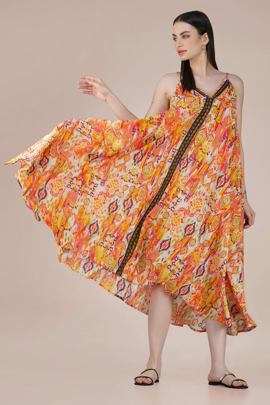 Elegant Poppy String Dress - Vasya -