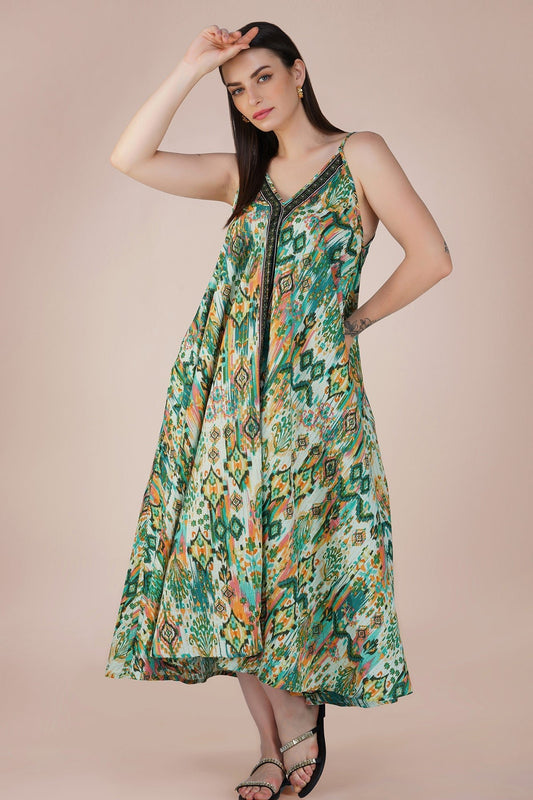 Emerald Enchantment String Dress - Vasya -