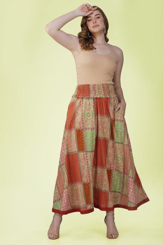 Shimmering Citrus Dream Skirt - Vasya -