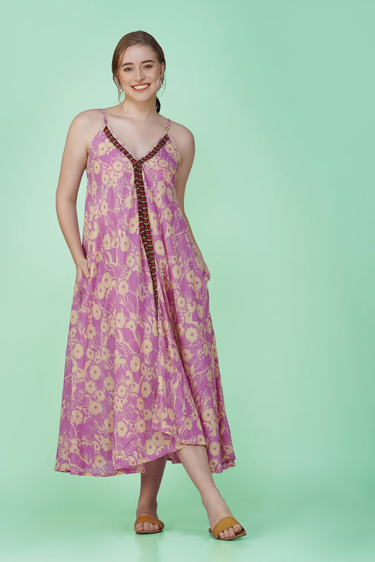 Sun Palette String Dress - Vasya -
